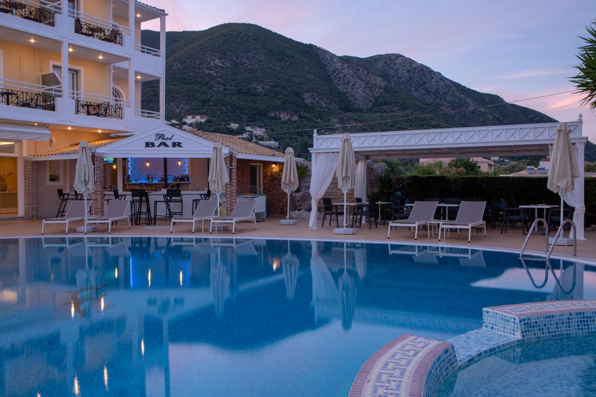 Lefko Hotel & Apartments Nydri  Bagian luar foto