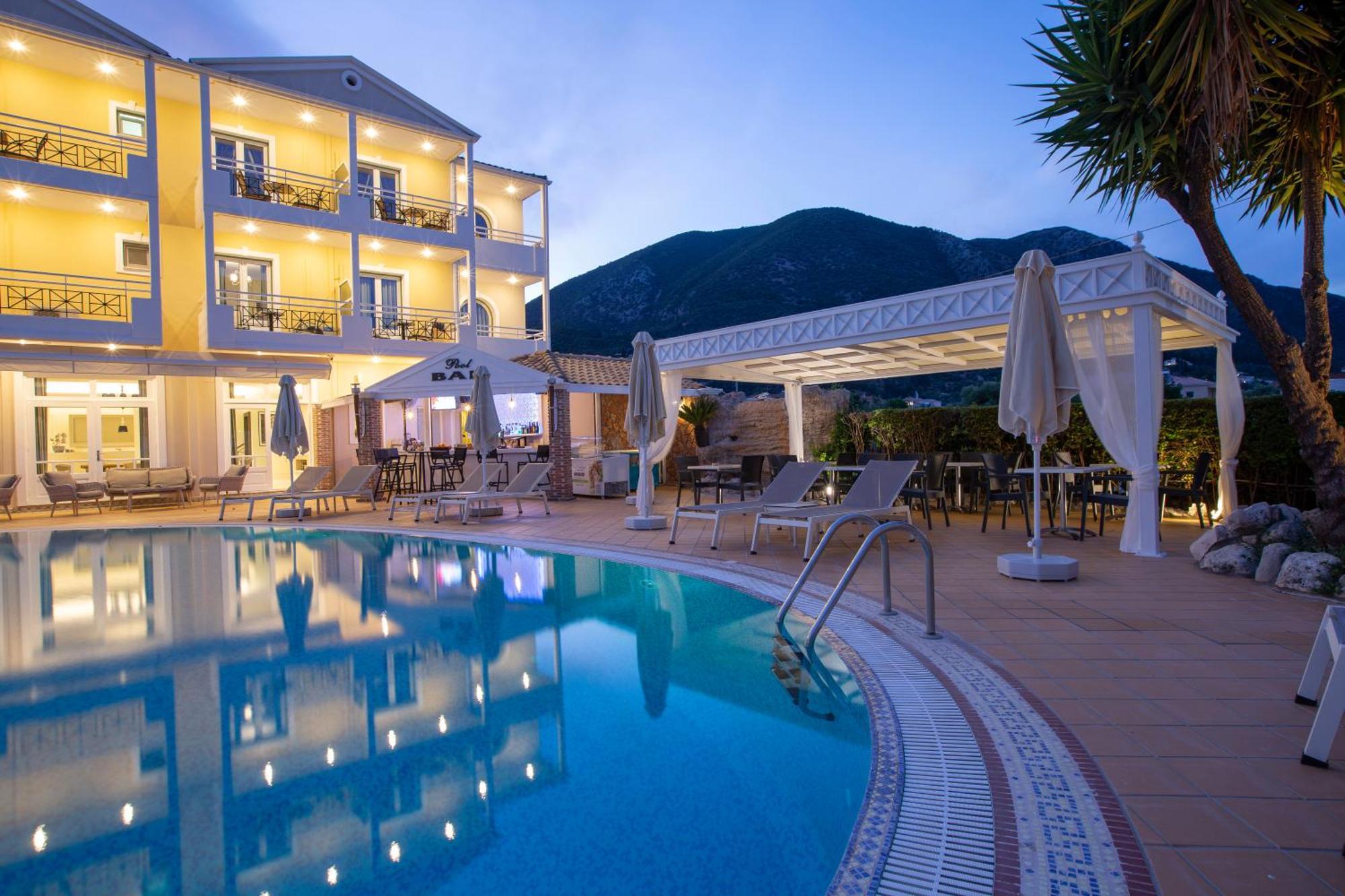 Lefko Hotel & Apartments Nydri  Bagian luar foto